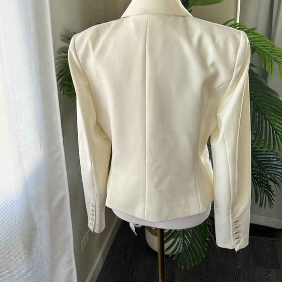 L’AGENECE WOMEN’S Scarlet Crop Blazer Jacket, Size 8, $750 - Picture 8 of 12